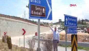 Bursa-Bilecik&nbsp;karayolunda şaşırtan tabela