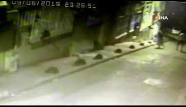 Üvey baba dehşeti kameraya yansıdı