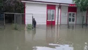 Anaokulunda çocuklar mahsur kaldı