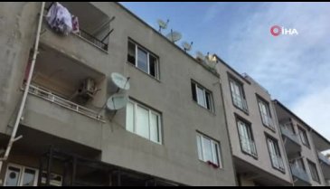 Bursa'da çamaşır makinesi bomba gibi patladı