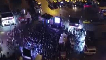 Vatandaşlar ortak yayına kitlendi, kafeterya ve restoranları doldurdu - 2
