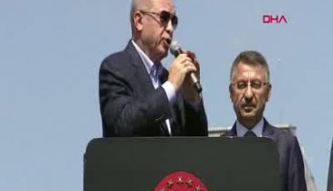 Cumhurbaşkanı Erdoğan: Bize Mursi'yi hatırlatanlarla yarışıyoruz