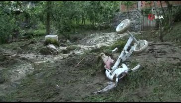 Araklı'daki felaketin boyutu gün ağarınca ortaya çıktı
