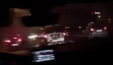 Dehşete düşüren "makas" terörü kamerada