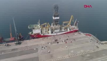 Milli sondaj gemisi Yavuz, Akdeniz'e uğurlandı