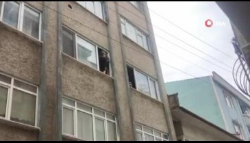 Bursa'da camda intihar pazarlığı!