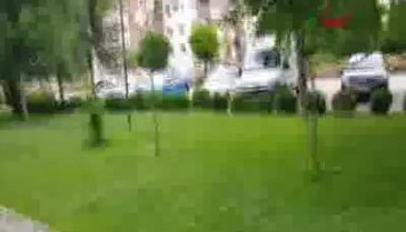 Polis, köpek hırsızlarını böyle kovaladı