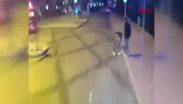 Silahla vuruldu! O anlar kamerada