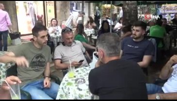 Bursa'da tarihi handa şaşkına çeviren gösteri