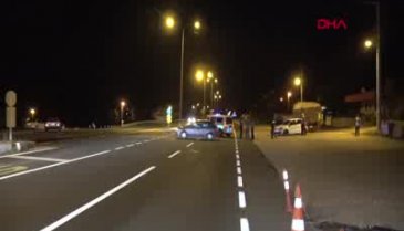D-100 Karayolu'nda kimyasal sızıntı alarmı