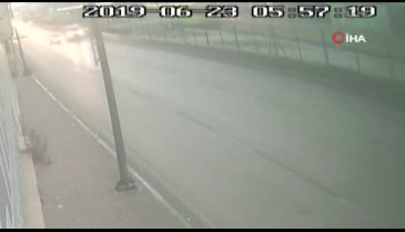 Bursa'da 120 kilometre hızla gelen ölüm kameraya böyle yansıdı! 1 ölü 1 yaralı