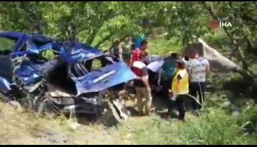 Bursa'da yaralının kurtulması için dua etti