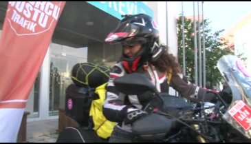 "Özgür kadın", motorunu Bursa'dan Nepal'e sürdü! (ÖZEL HABER)