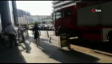 Bursa'da Sur Yapı Marka AVM'de korkutan yangın