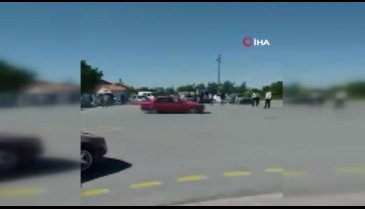 Düğün konvoyunda drift terörü