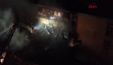 Fabrika alevlere teslim oldu!