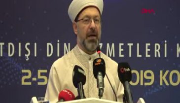 Diyanet İşleri Başkanı Erbaş: 'Onur Yürüyüşü' algı operasyonudur