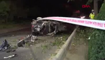 Üst geçitten alt yola düştü: 1 ölü, 2 yaralı