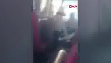 Üstü kirli diye koltuğa oturtmadı