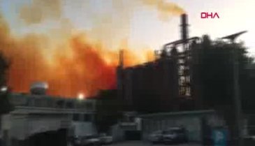 Kütahya'da azot fabrikasında patlama