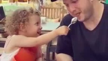 Şahan Gökbakar'dan kızıyla gülümseten video