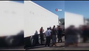 Polis ekiplerin arbedeyi önlemek için havaya ateş açtı