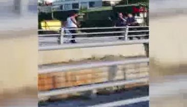 Kendisini uyaran polise bıçak çekti