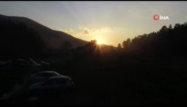 Bursa Uludağ'ın eteklerinde büyüleyen güzellik