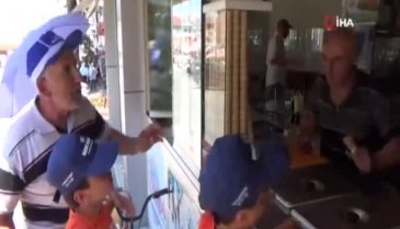 Kestaneli dondurmaya ilgi