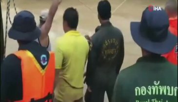 Selde mahsur kalan öğrenciler kurtarıldı