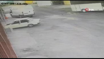 Ustasının aracını kaçırıp lokumcuya daldı