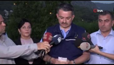 Bakan Pakdemirli: Yangın kontrol altında
