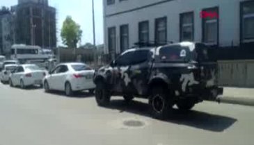 Yoldaki çalışma Bursa Mustafakemalpaşa'daki trafiği kilitledi