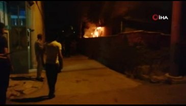 Devriye atan polis fark etti, yanmaktan kurtuldu!