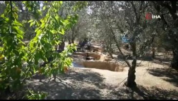 Bursa'da Roma dönemine ait mezardan iskelet çıktı