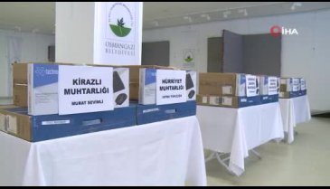 Bursa Osmangazi'den muhtarlara teknolojik destek