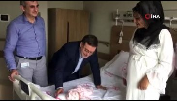 Bursa Şehir Hastanesi'nin ilk bebeği dünyaya geldi!