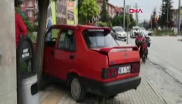 Bursa'da hastaneden çıktı, hastanelik oldu