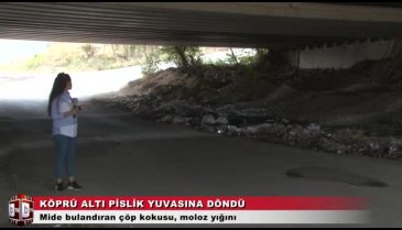 Bursa'da burası çöplük değil yol! (ÖZEL HABER)
