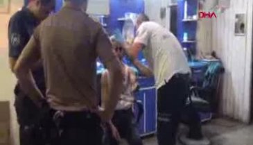 Berberi 'kadına neden baktın?' diyerek dövdüler