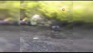 Antalya'da tur midibüsü devrildi: 1'i ağır 20 turist yaralı