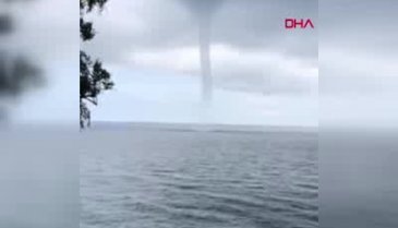 Bursa'da hortum paniği yaşandı!