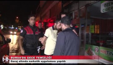 Bursa'da Narkotik uygulaması! Çok sayıda şahıs sorgulandı