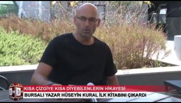 Bursalı yazarın ilk kitabı görücüye çıktı (ÖZEL HABER)