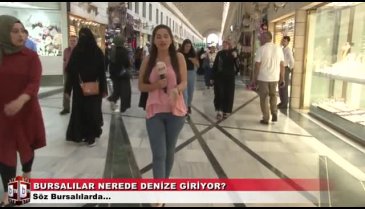 Bursalılar Bursa'da denize giriyor mu?