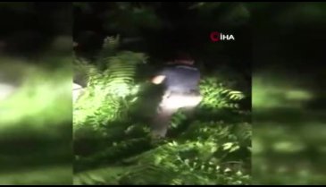 Polislerden kaçan şahısların arabasında tüfek ve fişek ele geçirildi