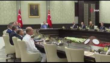 MGK toplantısı sona erdi