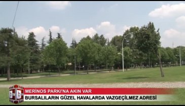 Bursa'da Merinos Parkı vatandaşların vazgeçilmez adresi! (ÖZEL HABER)