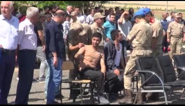 Mardin'de şehit asker için tören düzenlendi