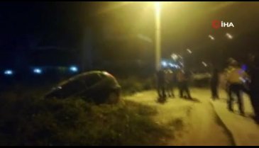 Bursa'da ehliyetsiz sürücü panik yapınca olanlar oldu